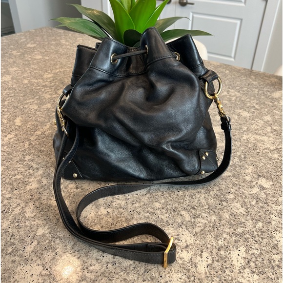 BADGLEY MISCHKA Black Leather Bag - Picture 3 of 16